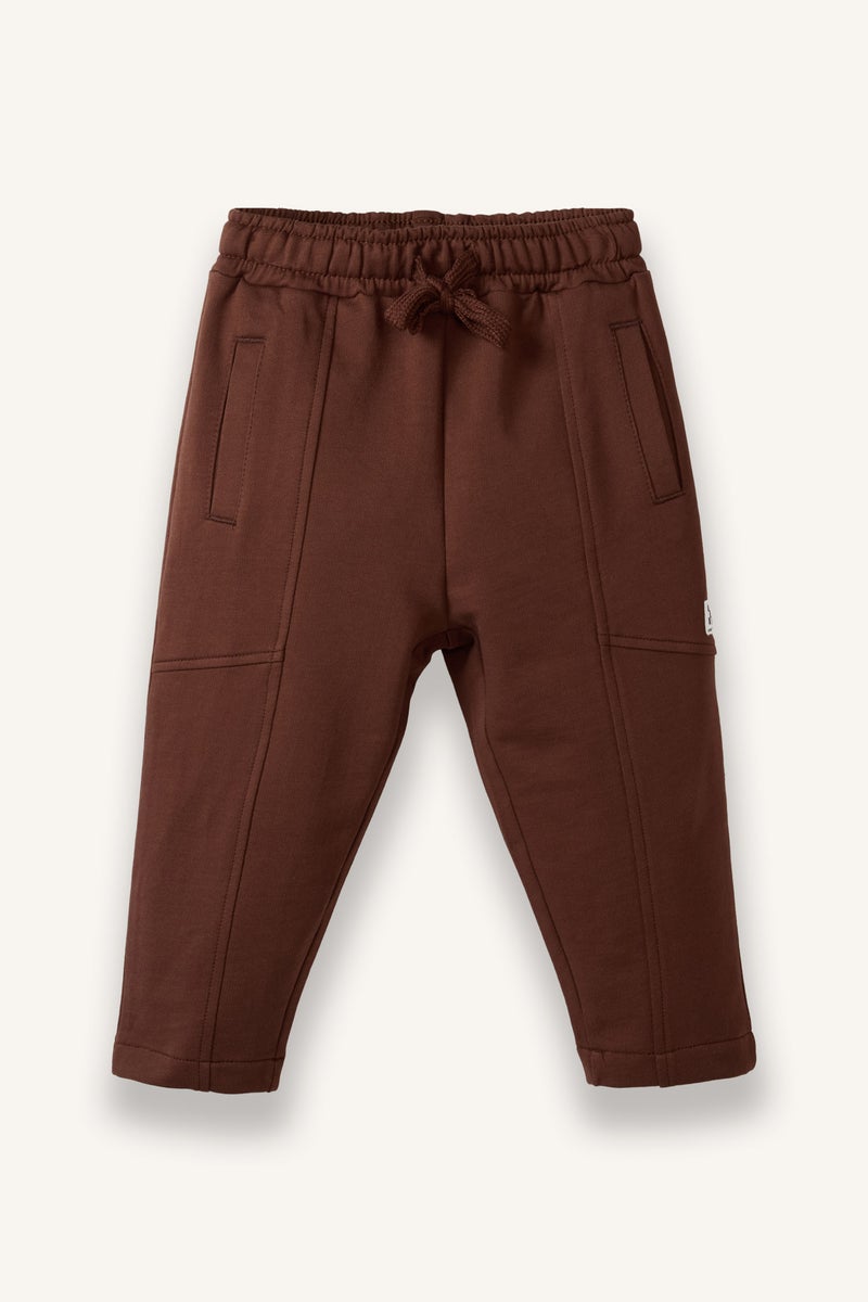 ديفاكتو بنطلون بجامة رياضي ولادي برجل واسع وخضر مطاطي - Image 1